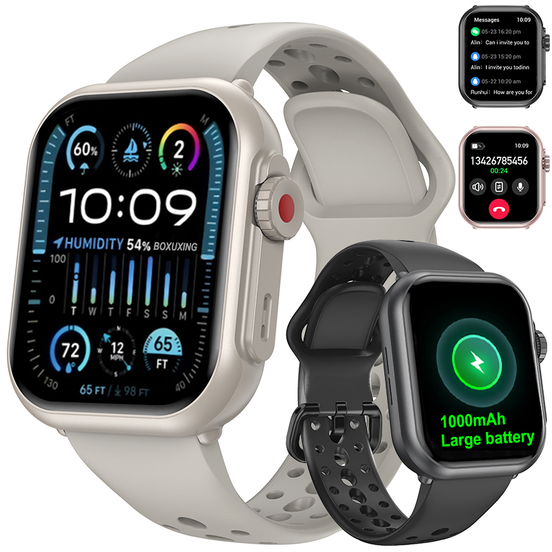 Nutrition Gym - Watch Ultra K62 Men Women 1000mAh