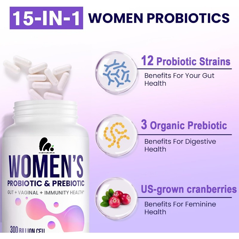 Female vaginal probiotics -300 - đánh giá và giá Probiotic 60 Billion