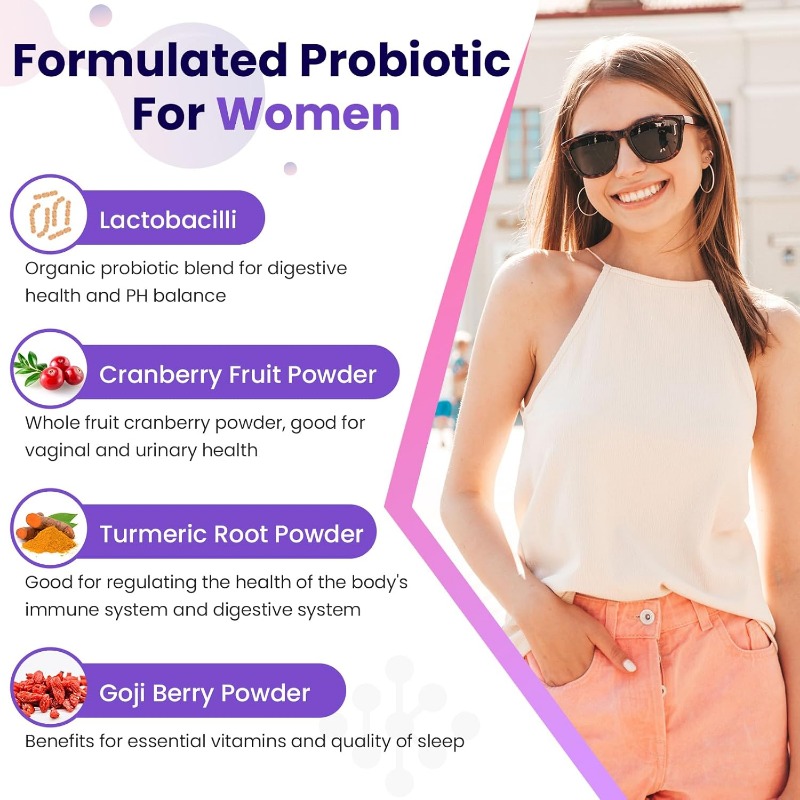 Female vaginal probiotics -300 - đánh giá và giá Probiotic 60 Billion