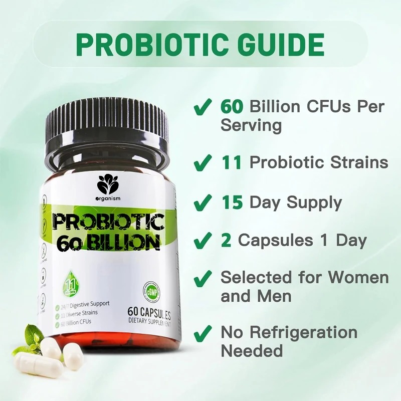 60 billion colony units of pro - đánh giá và giá Probiotic 60 Billion