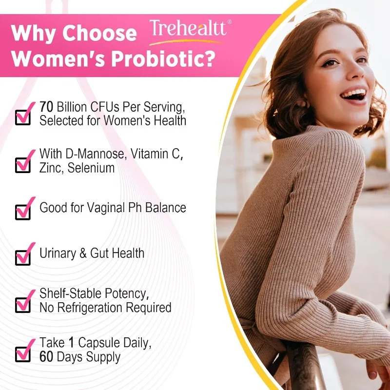 70 Billion CFU Vaginal Probiot - đánh giá và giá Probiotic 60 Billion
