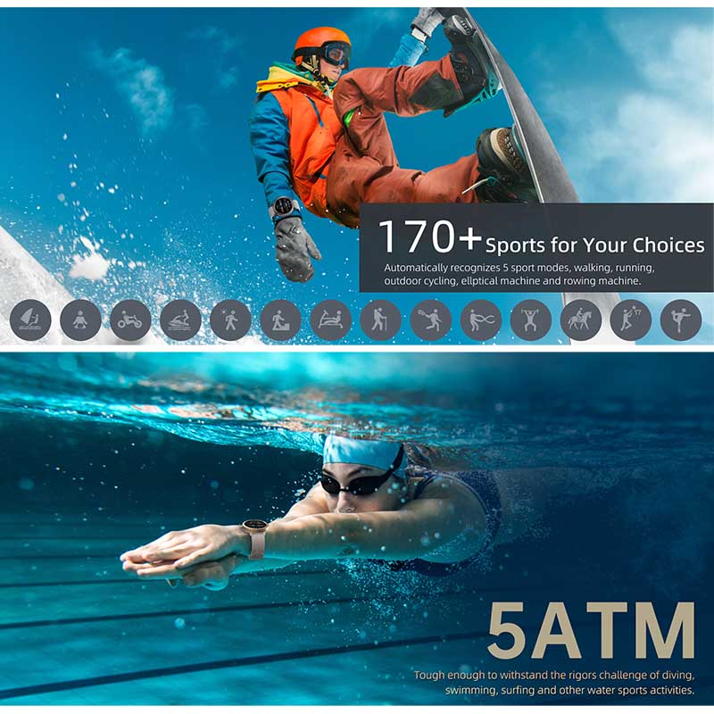 2026 GPS Smart Watch AMOLED 1. - đánh giá và giá Nutrition Gym