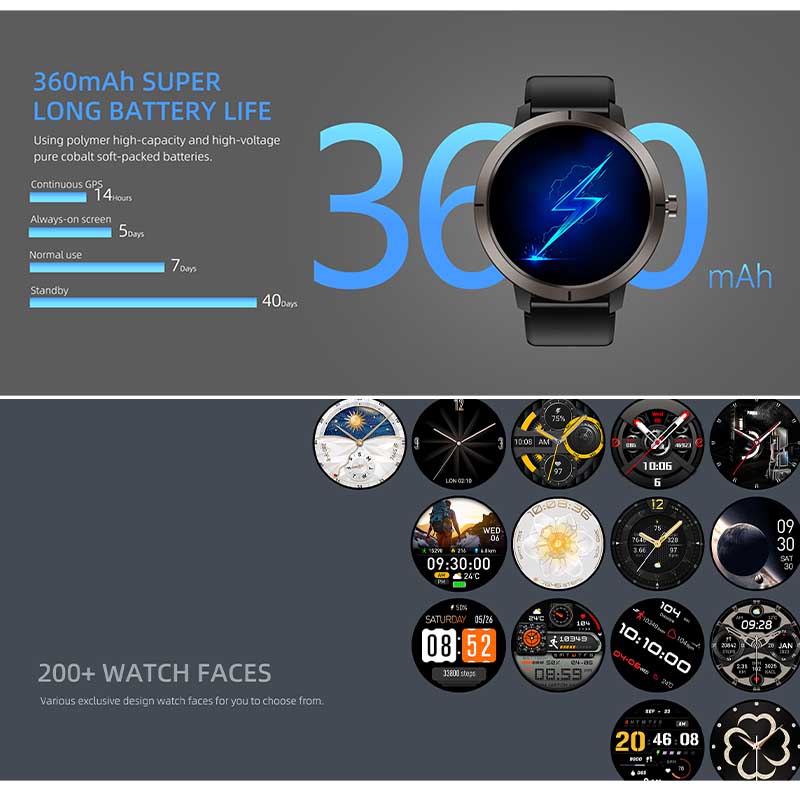 2026 GPS Smart Watch AMOLED 1. - đánh giá và giá Nutrition Gym