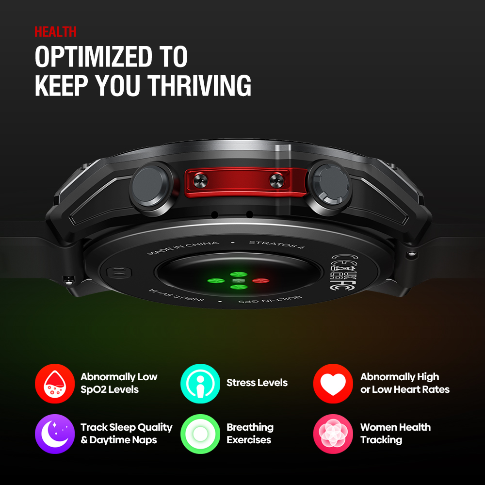 NEW Zeblaze Stratos 4 GPS Smar - đánh giá và giá Nutrition Gym