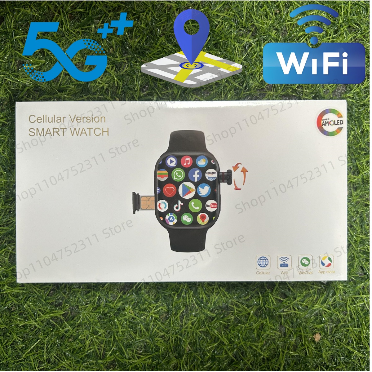 CD99 watch X 5G smartwatch 2.2 - đánh giá và giá Nutrition Gym