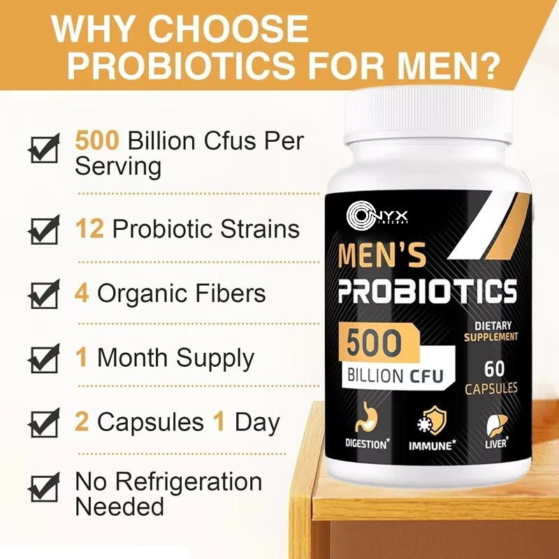 Men's probiotics, 500 billion  - đánh giá và giá Probiotic 60 Billion