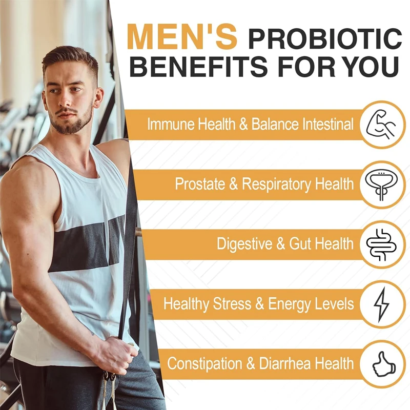 Men's probiotics, 500 billion  - đánh giá và giá Probiotic 60 Billion