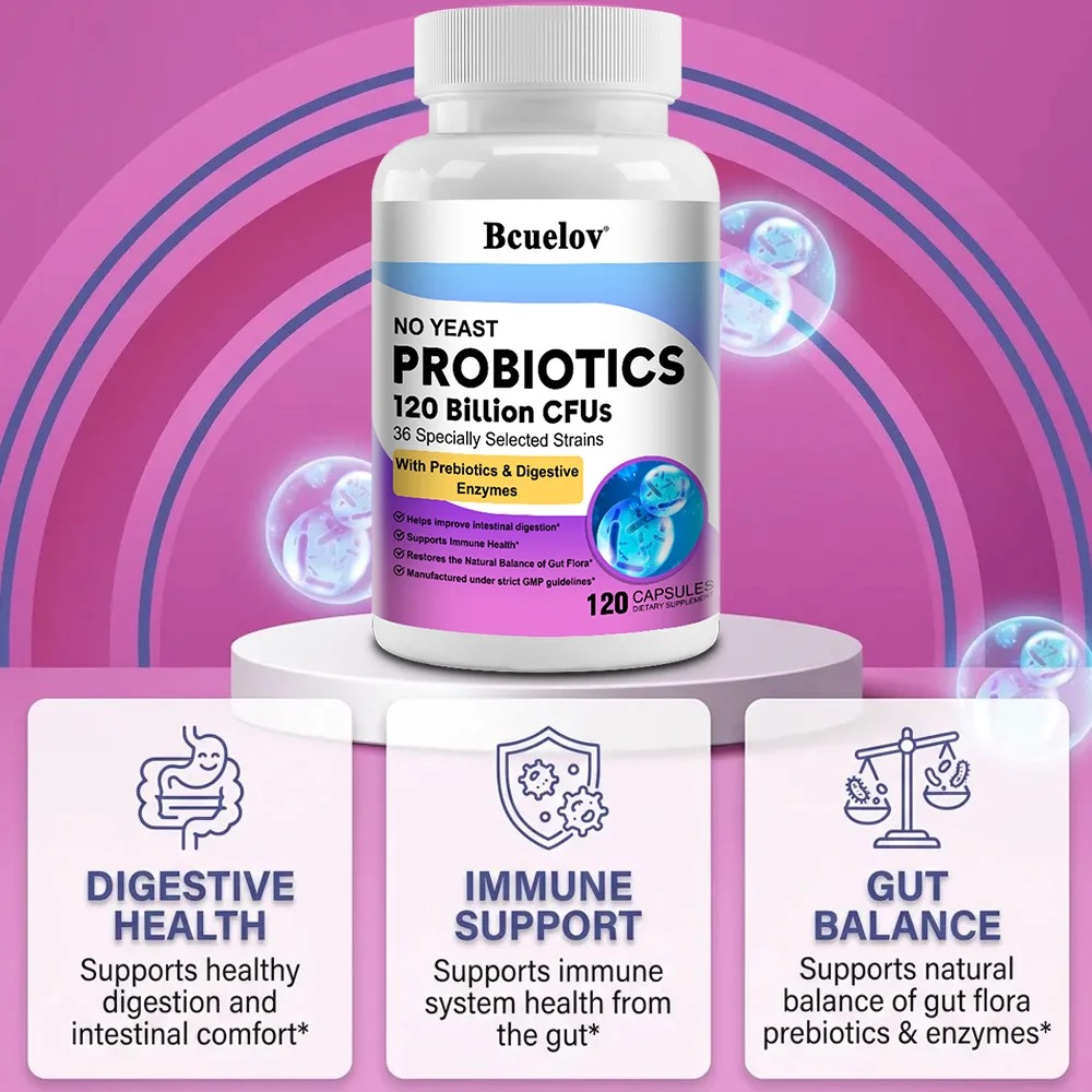 Organic Enzymes Probiotic Caps - đánh giá và giá Probiotic 60 Billion