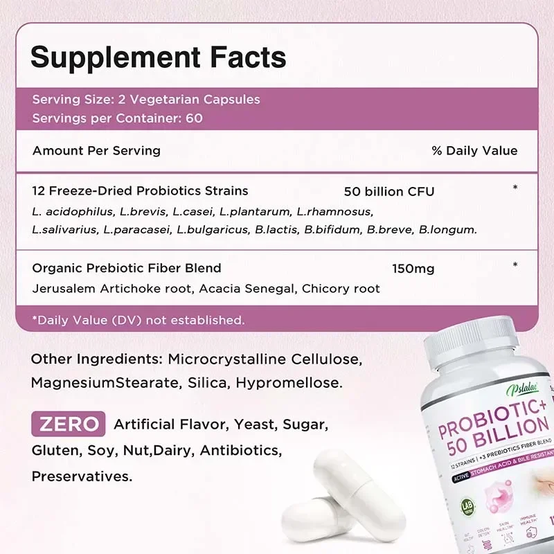 Probiotics 50 Billion - 12 Str - đánh giá và giá Probiotic 60 Billion