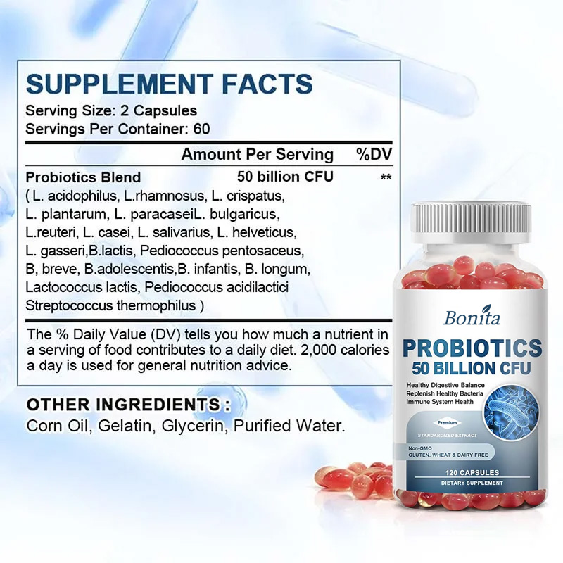 50 Billion Probiotic Capsules  - đánh giá và giá Probiotic 60 Billion